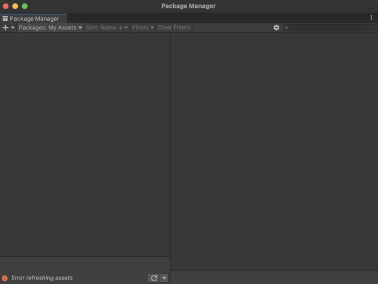 【Unity】Package Manager でアセットが開けない（表示されない）場合の対処法 | 人生攻略のるつぼ！